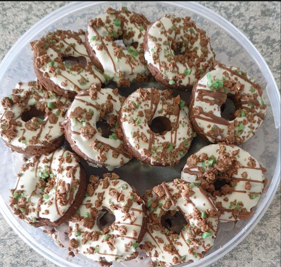 Peppermint Butter Biscuits